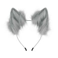 thumbnail image 1 of GPOECD Handmade Wolf Ears Headband Party Accessory for Festive Dress Up GY2,One Size, 1 of 2