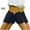 012Navy, variant on Generic Little Big Girls' 3PC Shorts Sparkle Dance Soft Solid Color Tumbling Athletic Gymnastics Short for 4-14Years