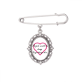 thumbnail image 1 of Commémorer l'Oubli des Sentiments Anglais Broche Épingle Robe Chemise Châle Clips, 1 of 3