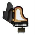 thumbnail image 3 of Black Grand Piano with Case Replica Mini Figurine 7 Inch New, 3 of 4