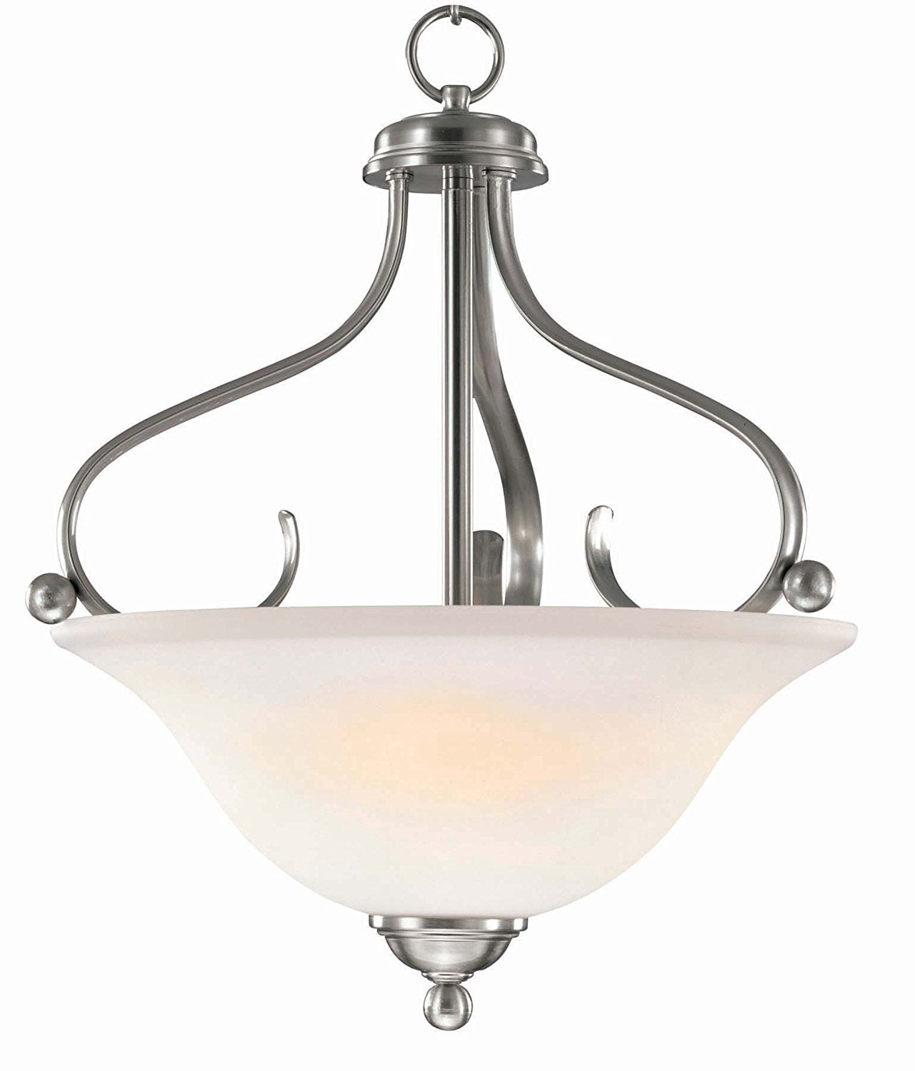 Brushed Nickel Pendant Lights Traditional/Classic Chandelier for Living