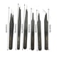thumbnail image 5 of Qarigey Pinzas para pestañas, herramientas de extensión Eyewinker resistentes al desgaste, fáciles de limpiar, suministros de pestañas de Pinceles de maquillaje y herramientas ESD-15 de 1.5 mm, 5 of 6