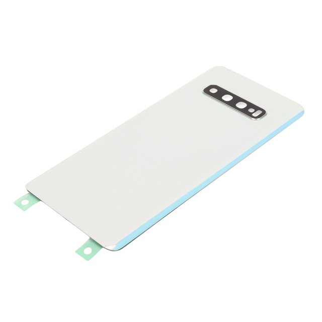 Glass Battery Back Cover, Professional Phone Back Door Panel Replacement Waterproof Precise Cuts for Galaxy S10+Plus G975 Black,White,Blue,Green
