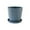 J, variant on GQDIN 6 inch Flower Pots for Plants with Drainage Holes and Saucer, Plastic Plant Pots Indoor Planters for Outdoor Plants Small Garden Home Decor, Nursery Pots for Succulent Colorful(S/M/L)