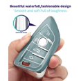thumbnail image 3 of Haoyoumei Adecuado Para Llave Bmw. La Funda Avanzada De Tpu Suave Es Compatible Con Llave X1 X3 X4 X5 X6 X7 M5 M6 1 3 4 5 6 7 Gt5 Gt6 Llave De Protección Completa De 360 ​​Grados (Cubierta De Llave Az, 3 of 5