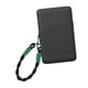 thumbnail image 3 of Accesorios abiertos de la bolsa de asas del monedero del silicón Estuche para tarjetas con cremallera para ir de compras de vacaciones Negro, 3 of 8