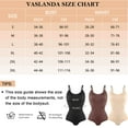 thumbnail image 5 of Vaslanda 2 Pack Bodysuit for Women - Seamless Sleeveless Adjustable Spaghetti Strip Tops Shapewear Bodysuits, 5 of 5