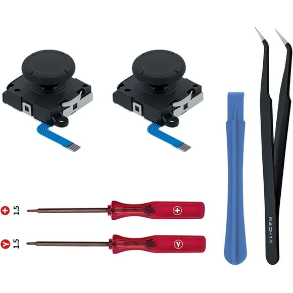 SHIQI-Replacement 3D Analog Joystick and Repair Tool Kit for N Switch/SWitch OLED Joy-Con/Switch Lite