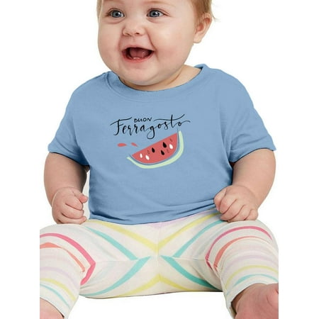 

Buon Ferragosto Fresh Watermelon T-Shirt Infant -Image by Shutterstock 6 Months