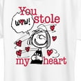 thumbnail image 3 of Peanuts - Patty Stole My Heart - Women's Short Sleeve Graphic T-Shirt, 3 of 6