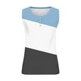 thumbnail image 4 of Ashirexll Sleeveless Tops for Women Plus Size Tunic Round Neck Lace Casual Loose Summer Sleeveless Tank, 4 of 5