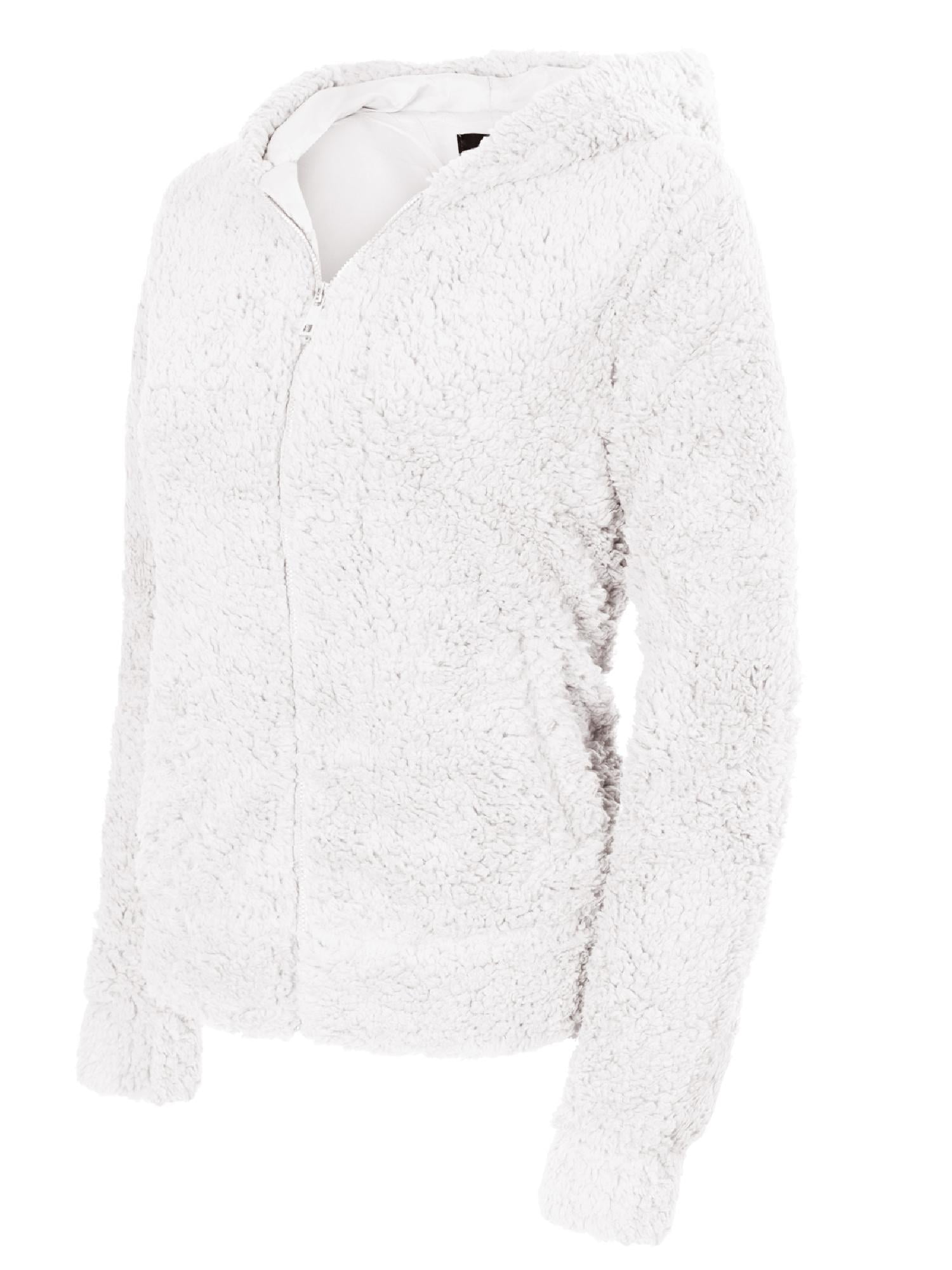 fluffy jacket walmart