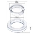 thumbnail image 3 of Washranp Table Umbrella Hole Ring with Hat,Wear-resistant Fixed Umbrella Thicker Hole Ring Plug for Outdoor Patio Garden Beach, 3 of 5