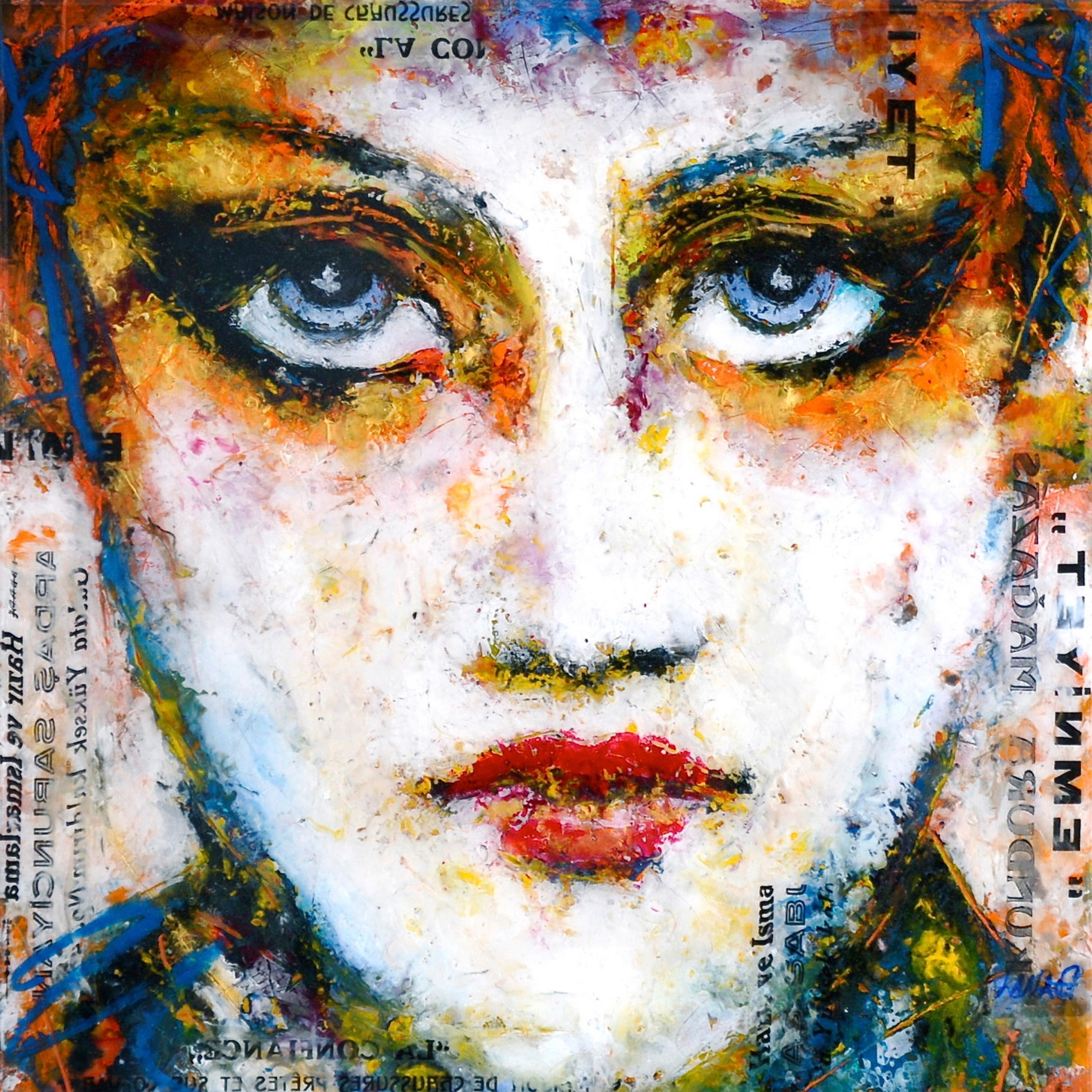 Maria Painting Print on Wrapped Canvas