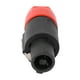 thumbnail image 5 of Conector de altavoz de audio C NL4FC, 10 unidades, resistente al agua, 4 pines, conector Speakon (rojo), 5 of 9