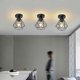 thumbnail image 4 of Industrial Metal Ceiling Light, Vintage Style Black Pendant Light, Retro Diamond Cage Shape for Living Room Bedroom Dining Room (Bulb Not Included), 4 of 4