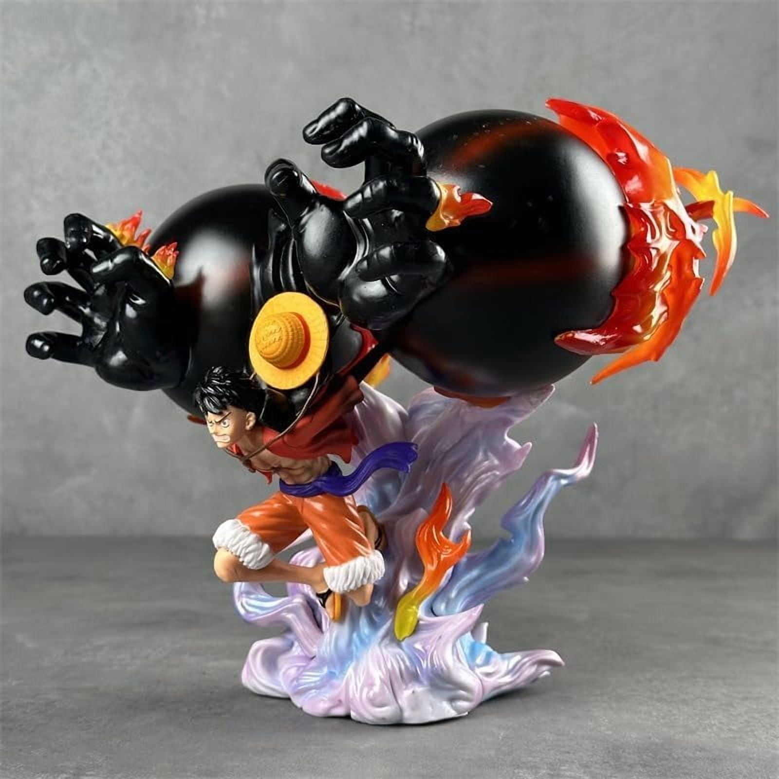 Luffy Action Figure Double Fist Third Gear Monkey·D·Luffy Figures 20CM/7.9inch PVC Character Anime Figures Statue Collection Decoration Gift