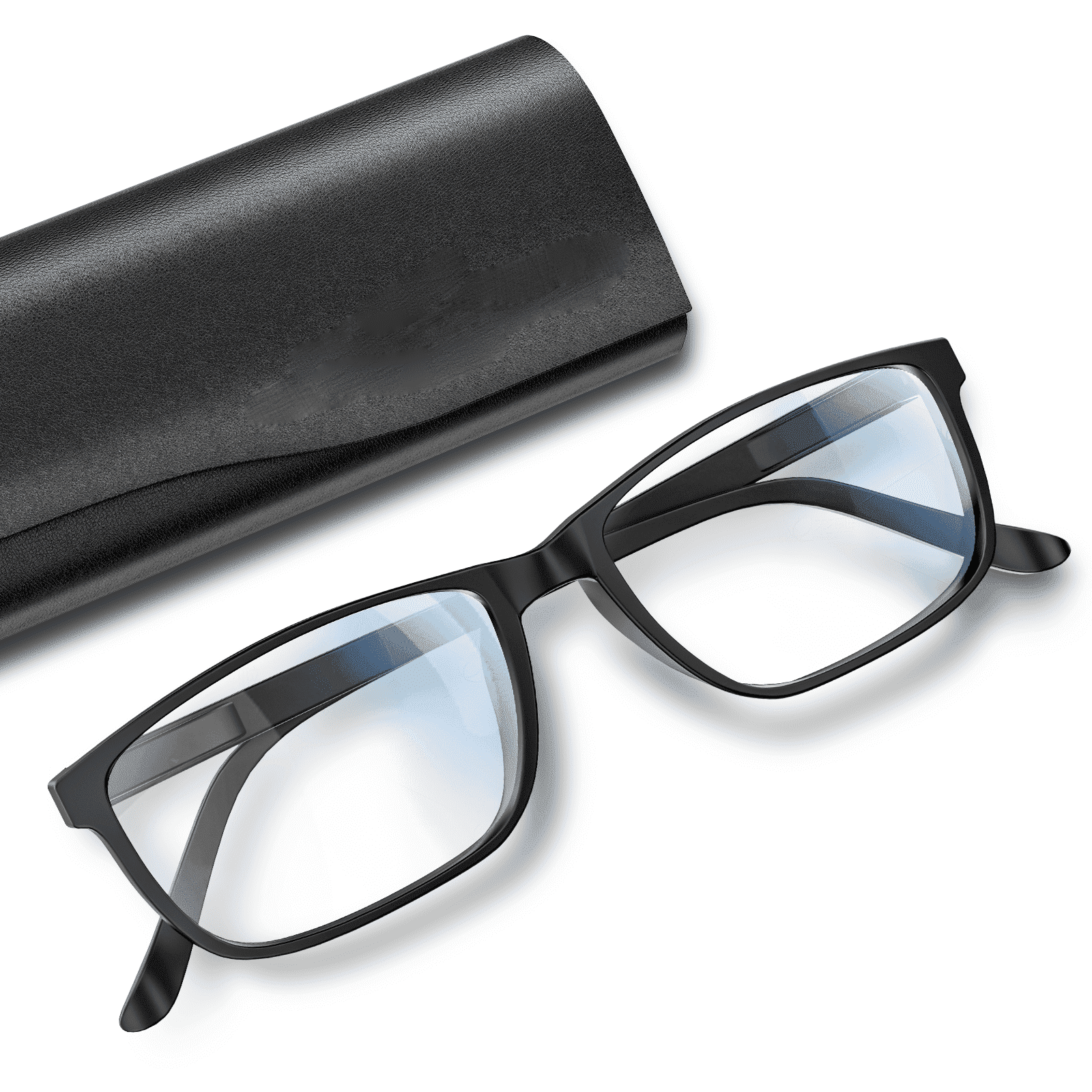 HBMYN G5 Blue Light Blocking Glasses for Women & Men, Eye Strain Protection Bluelight Blockers Clear Glasses for Better Sleep Reading Indoor Outdoor Computer Gaming, Colorless