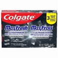 thumbnail image 1 of Colgate MaxFresh Mint Toothpaste with Charcoal, 3 Pack, 150 mL, 3 Pack, 1 of 5