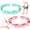 Pink,Green, variant on 2Pcs Stretching Bands Gymnastics Stretch Band Yoga Straps With 8 Adjustable Loops For Stretching, Leg Stretcher Strap Yoga Pull Strap Flexstrap For Pilates,Dance,Gymnastics Exercise