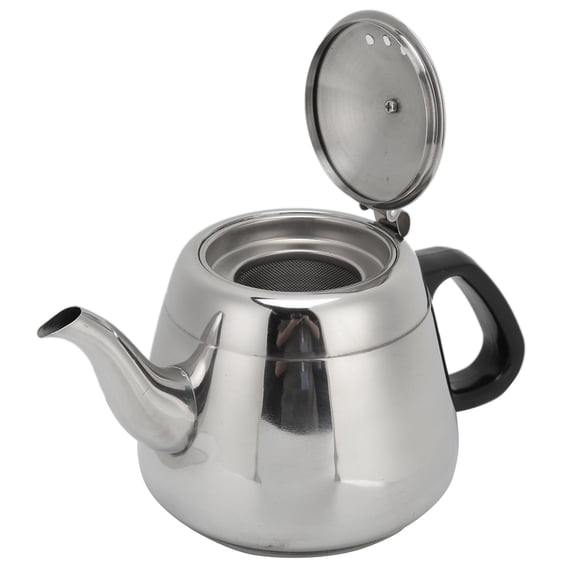 1.5L/ 2L Stainless Steel Stove top Teapot Coffee Pot Teaware Hot Water Kettle with Filter, Easy to Clean, Water boiler for Tea, Coffee 2L