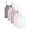 White/Grey/Charcoal/Coral, variant on dELiA*s Girls' Undershirt - 5 Pack Soft Cotton Cami Tank Top - Camisole Tops for Girls (2T-14)