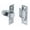 Satin Chrome, variant on Ives 336B10B Adjustable Roller Catch with T Strike - Oil Rubbed Bronze
