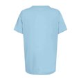 thumbnail image 7 of AherBiu Summer Tops for Women Basic Comfy Tshirt Short Sleeve Crewneck Casual Loose Fitted Top Tees, 7 of 7