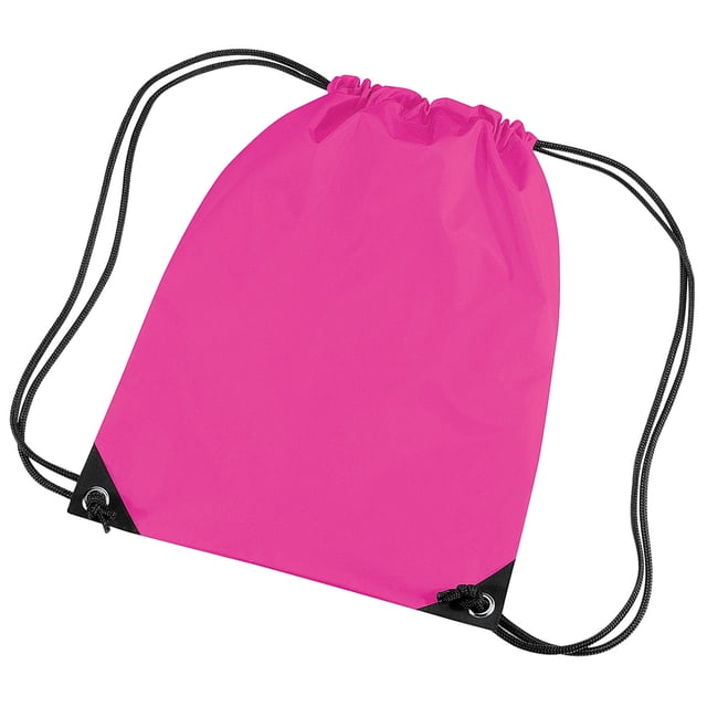 Bagbase Premium Gymsac Water Resistant Bag (11 Litres) (Pack Of 2)