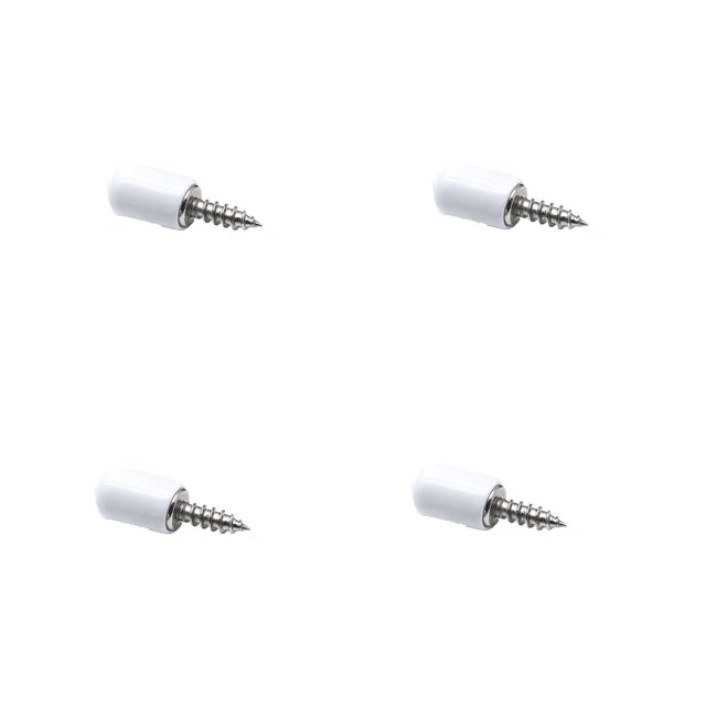 Jikolililili Shelf Pegs for Shelves with NonSlip Sleeve, Clapboard