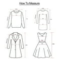 thumbnail image 4 of FINALGANG Women's Casual Denim Midi Dress Short Sleeve Collared Button Front Bust Pockets Regular Fit Dress Casual Daily Outdoor Dress, 4 of 4