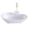 thumbnail image 1 of Inteprter Juego de baño para muñecas, batidor de sorbete, vaso para bebidas frías, contenedor para casa de muñecas, juego de baño, agua Decoración del hogar, 1 of 6