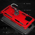 thumbnail image 5 of Samsung A42 5G Case,Galaxy A42 5G Case, Military Grade 360 Degree Rotating Metal Ring Holder Kickstand Protective Phone Cover Case for Samsung Galaxy A42 5G, Red, 5 of 13