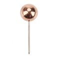 thumbnail image 4 of Empuje el Pin, 200pcs Varios Colores Simple y Hermoso poliedro facetado plástico Pushpin Pins chincheta Herramienta de Bricolaje Decorativo en una Caja con Cierre para Almacenamiento(Oro Rosa) Dibujo Higoodz Artesanía, 4 of 7