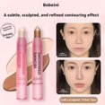 thumbnail image 2 of Double Head Contour And Highlight Set Makeup Stick Waterproof Contour Stick Shadow Noseline Face Stick Highlight Pen Cosmetics, 2 of 8