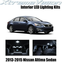 XtremeVision Interior LED for Nissan Altima Sedan 2013-2015 7 pcs Pure White Interior LED Kit   Installation Tool
