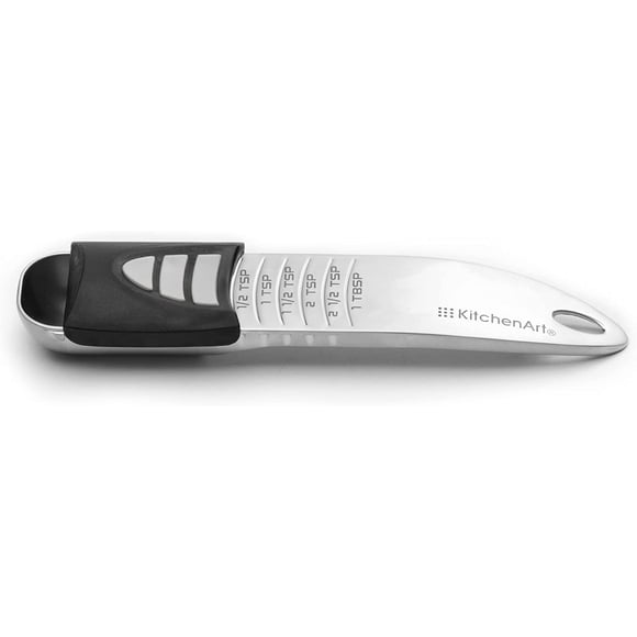 KitchenArt Stainless Steel Pro Adjust-A-Tablespoon, Adjustable Tablespoon