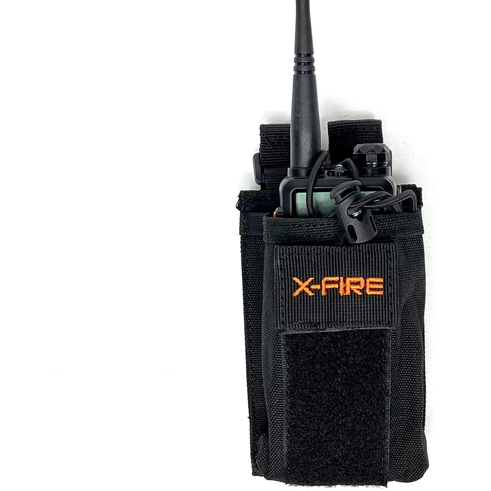 XFIRE® Portable Radio Duty Belt MOLLE Washable Pouch Holder Holster Case For Tactical TwoWay