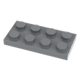 thumbnail image 5 of Funbrick] 50 Pcs Assiette 2x4 3020 Compatible avec Blocs de Construction de Marque Célèbre Jouets de Construction Classique Bricolage 50 Pcs Rouge, 5 of 5