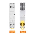 thumbnail image 3 of Uxcell AC Contactor 20A 2 Pole 2NO 110V Load and Lighting Circuit Control DIN Rail Mount, 3 of 5