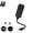 Black, variant on Plug‑and‑Play HD Star Projector,360° Adjustable, 2 Cosmic Slides,Mini Galaxy Light Projector for Bedroom Ceiling Wall Room Decor