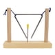 thumbnail image 2 of Instrumento De Triángulos, Triángulo De Percusión De Mano De Sonido Claro Y Duradero, Decoración Del Hogar Con Striker Para Jugar ANGGREK Kid Triangle Instrument, 2 of 8