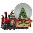 thumbnail image 3 of Northlight Christmas Train with Tree Musical Snow Globe Decoration - 8", 3 of 6