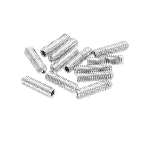 Tornillos Métrico M3x10 Plata Unique Bargains