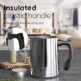 thumbnail image 2 of Candle Making Pouring Pot, 32oz Stainless Steel Wax Melting Pot with Heat-Resistant Handle, Boiler Candle Making Pitcher, 2 of 7