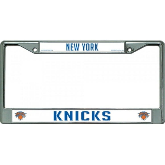 New York Knicks Chrome License Plate Frame
