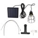 thumbnail image 2 of Aparatos eléctricos, diseño fácil de usar de la luz solar de la lámpara del panel solar de las luces solares de E27 LED, 2 of 13