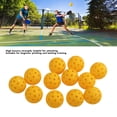 thumbnail image 3 of Juego De Pelota De Pickleball, 12pcs 74 Mm 40 Hoyos Pickleballs Al Aire PE High Elasticidad Pickleball Ballas De Pickle De Alto Equilibrio Para Todas Las Paletas De, 3 of 7