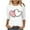 White 3, variant on Dgankt Valentine's Day Shirts for Women Print Loose-Fit Crew Neck 3/4 Sleeve T-Shirt Pullover Womens Tops,Sizes S-3XL