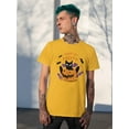 thumbnail image 2 of Keep It Creepy. Kitten W Pumpkin T-Shirt Men -Smartprints Designs, Male Small, 2 of 4